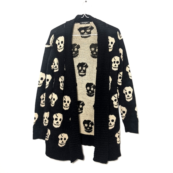 Vintage Skull Cardigan